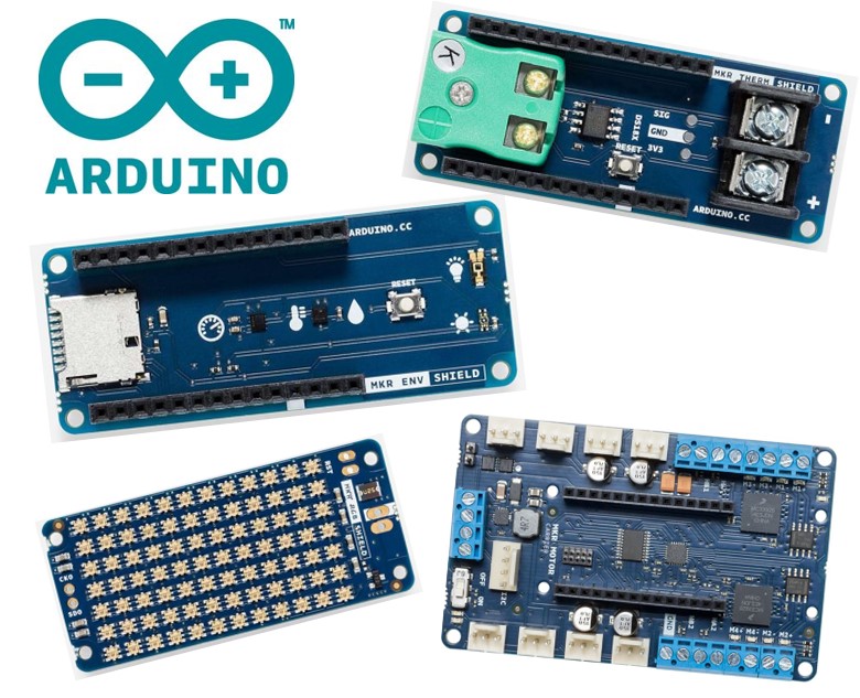 Farnell MKR shields to Arduino line