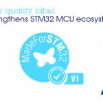 MadeforSTM32 labels for approved ST Partner products