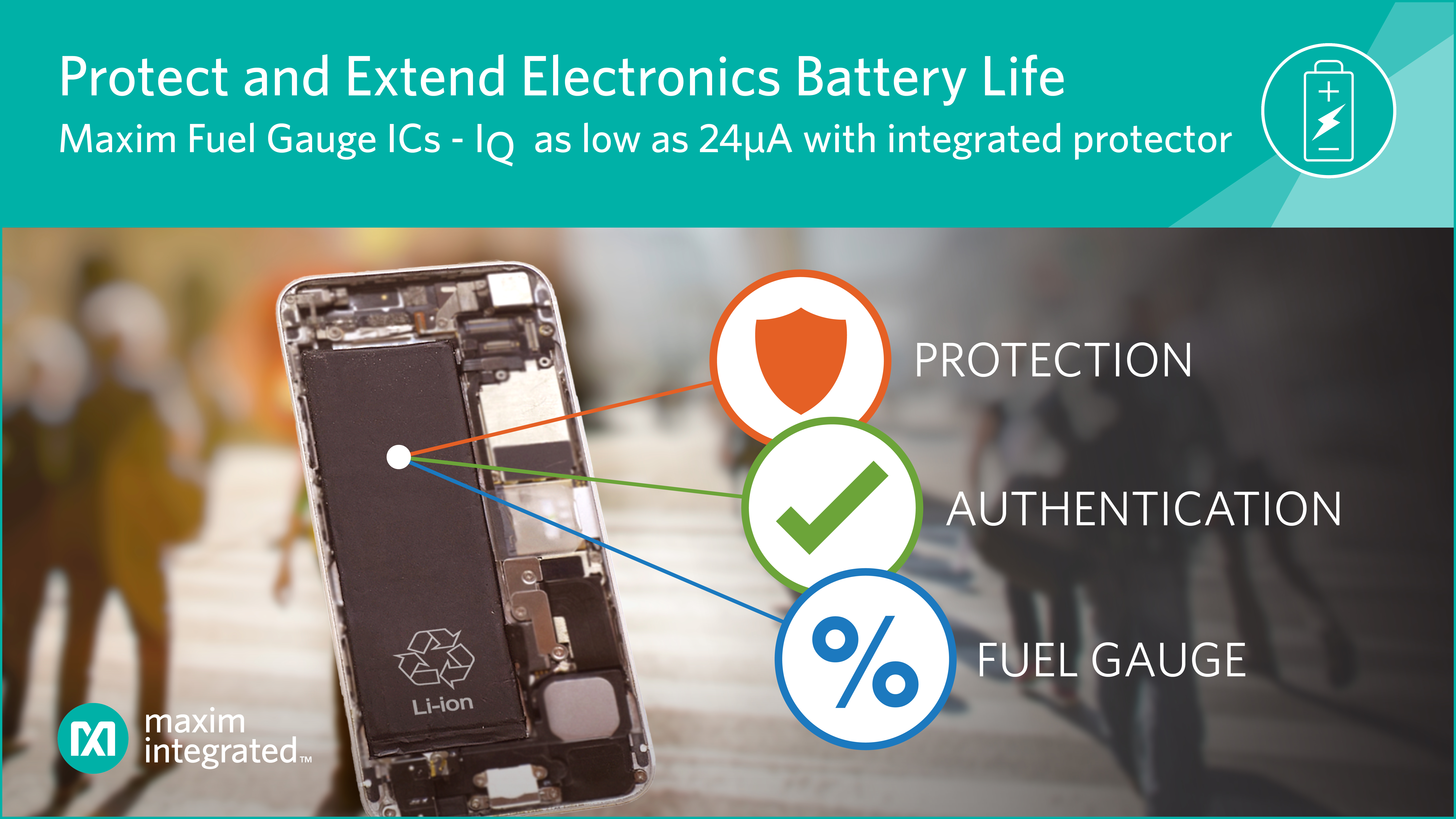 Integrated fuel gauges for battery protection