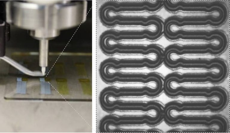 Thin flexible bio-sensors are 3d-printed