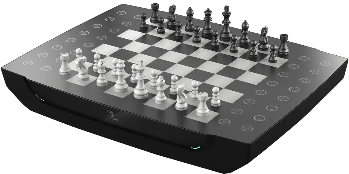 Smart chess board moves its own pieces