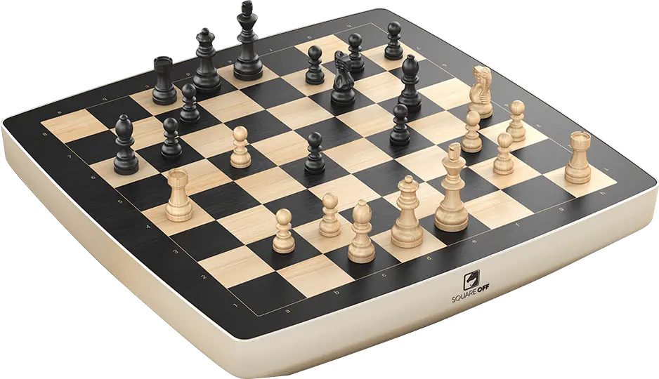 Square Off's autonomous chess board has self-moving pieces powered