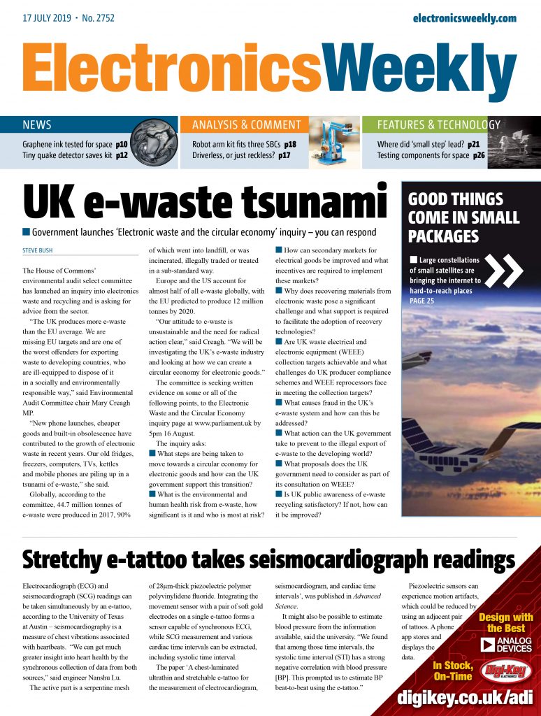 Digital Edition Archive | Electronics Weekly