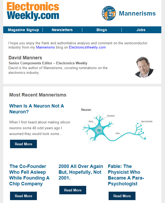 Get Mannerisms, Gadget Master, the Daily and the Weekly, in newsletter form