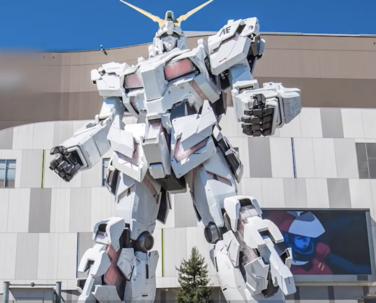 Japan Builds Giant Gundam Robot Ahead Of Tokyo Olympics