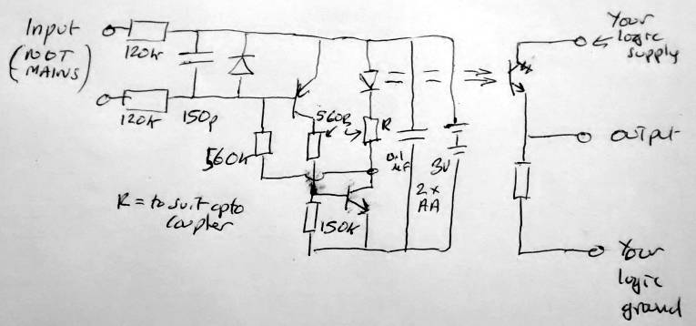 Lock-down project: Isolated wide range ac voltage interface