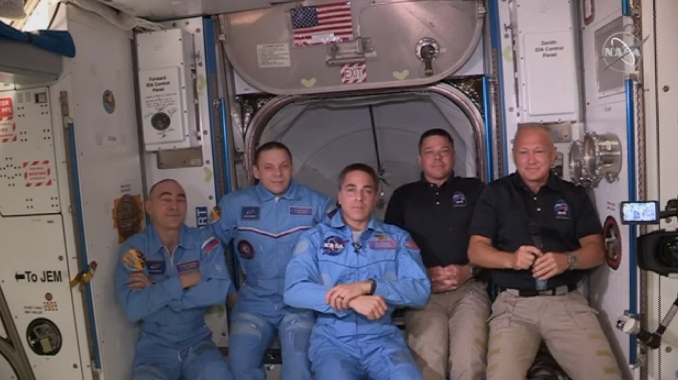 Crew Dragon successfully lifts off from US and docks with ISS