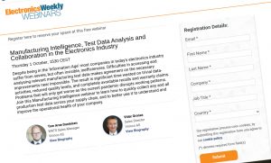 Webinar: Manufacturing Intelligence in the Electronics Industry