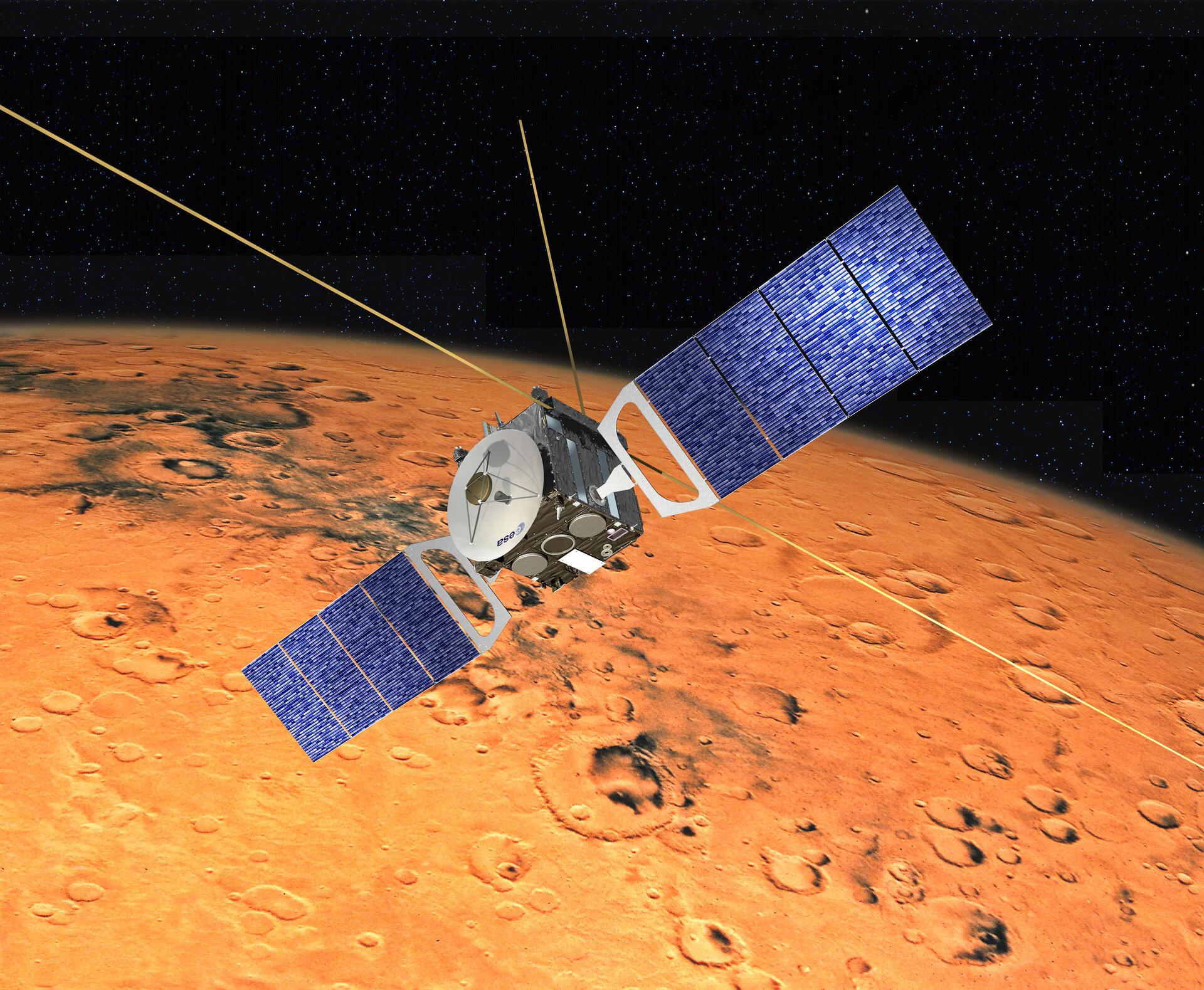 Mars Express looks at ionosphere