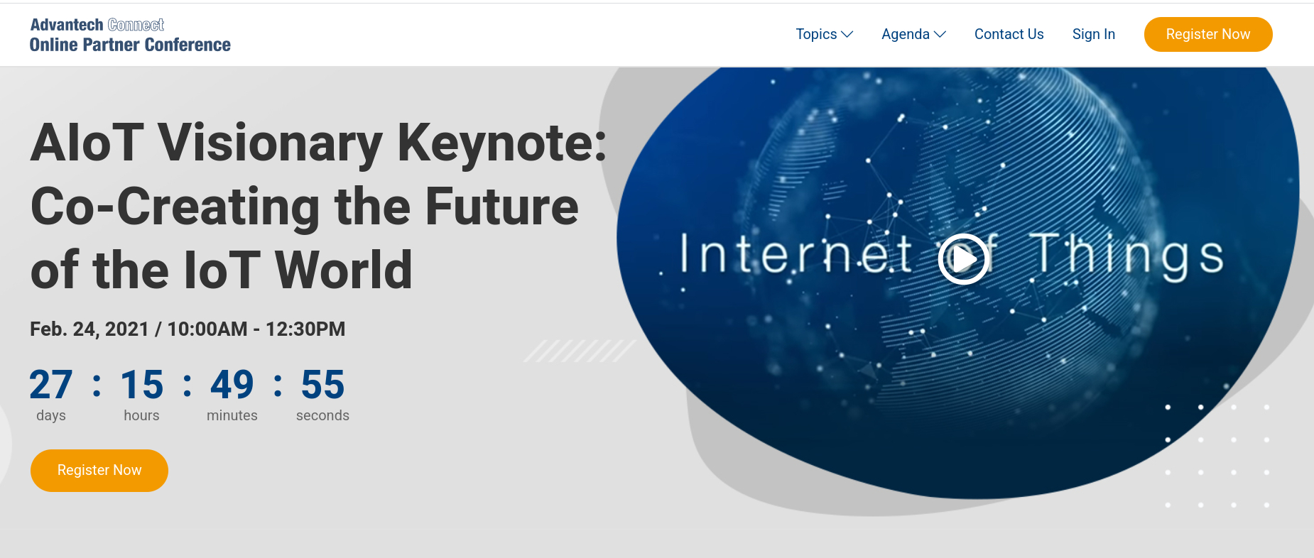 Advantech Connect Online Partner Conference - IoT/Smart City - Vimarsana News