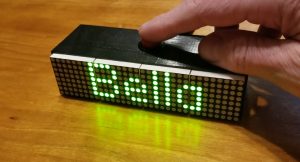 Arduino serves as random name generator display