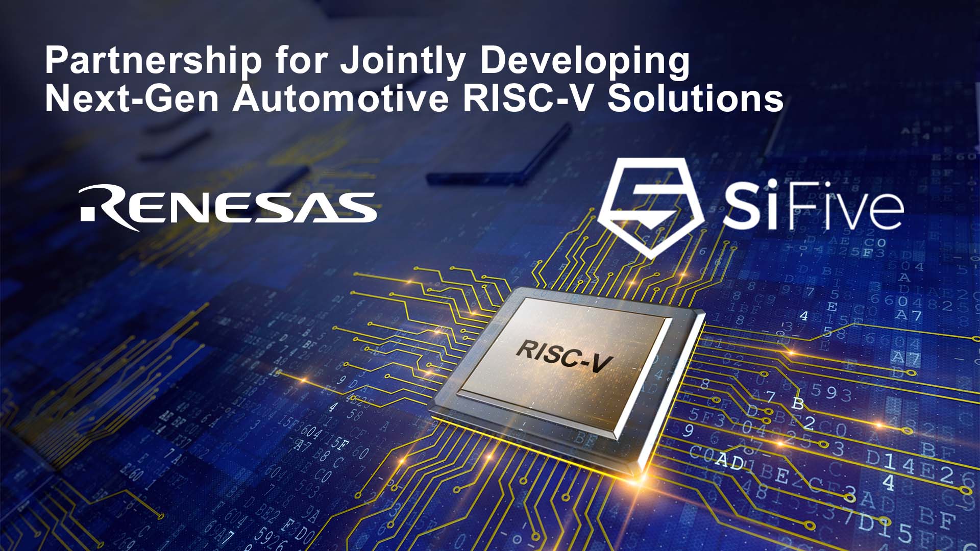 Renesas and SiFive link on RISC-V cores for auto ICs - Vimarsana News