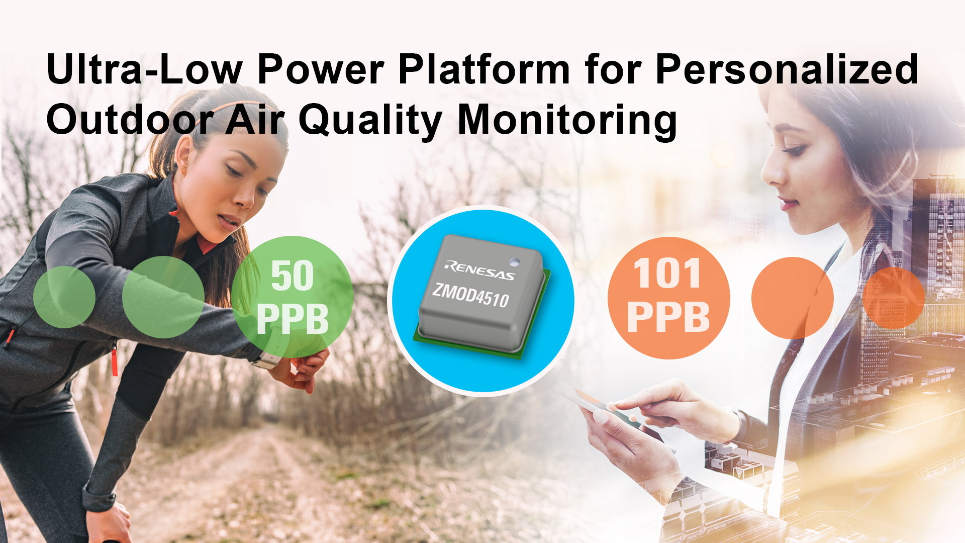 Outdoor air quality sensor