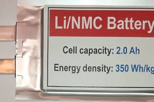 PNNL Li/NMC pouch cell