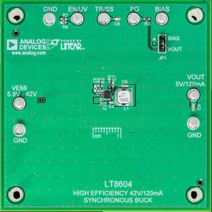 Anglia LT8604 dcdc evel board