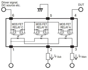 Omron G3VMM mosfet relay block