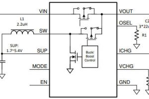 Buck charges supercapacitor TPS61094 app