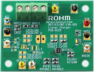 Rohm BD71631QWZ battery charger eval kit