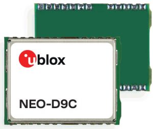 ublox NEO-D9C GNSS correction receiver