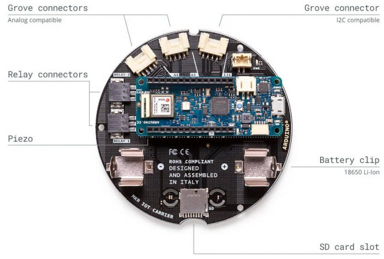 Arduino Adds An IoT Interface Board To Its MKR 1010 SBC