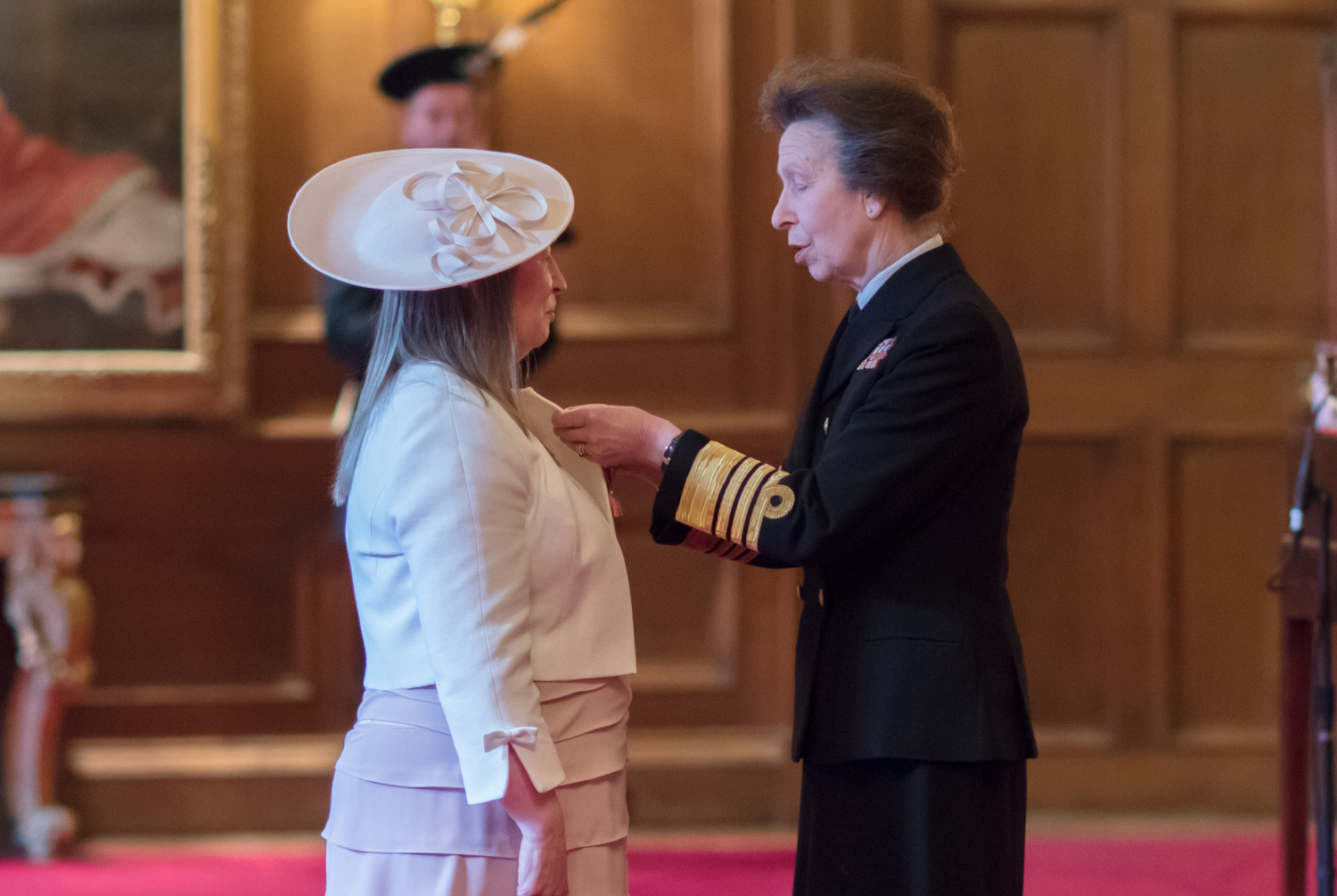 Leonardo’s Carol Marsh receives OBE from Princess Anne