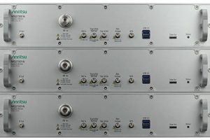 Anritsu MS27201A spectrum monitor three stack