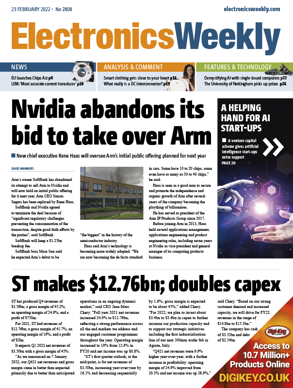 23 February | Electronics Weekly