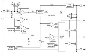 Diodes AP63x0xQ dc-dc block