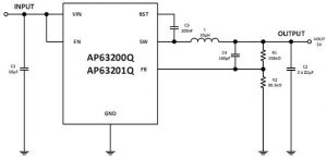 Diodes AP63x0xQ dc-dc app