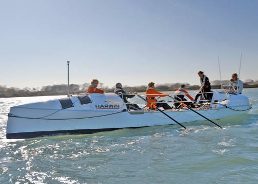 Harwin sponsors around Britain rowing race