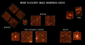 James Webb Space Telescope fully focused in space