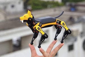 Palm sized robot dog operates with OpenCat