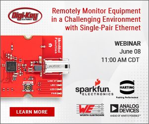 Digi-Key hosts Single-Pair Ethernet webinar for IIoT, industrial automation