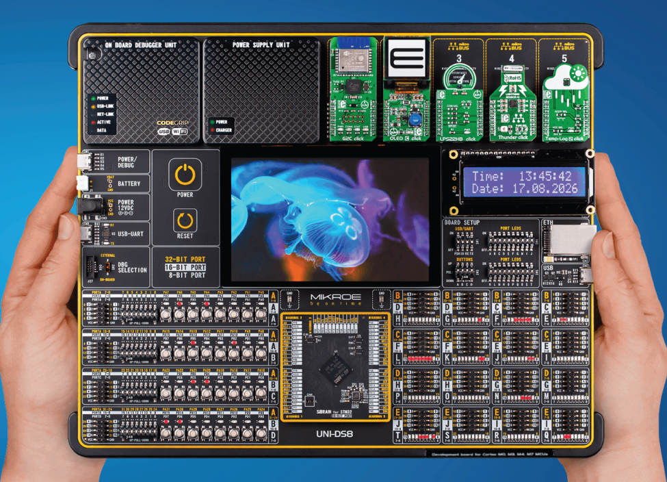 Development system from Click Board maker has remote access
