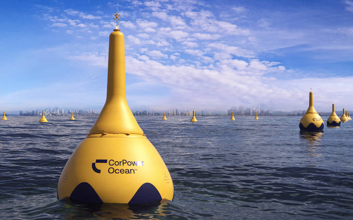 Giant buoy harvests wave power, and survives storms