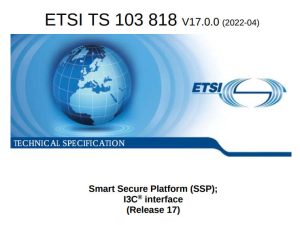 I3C ETSI sccure platform