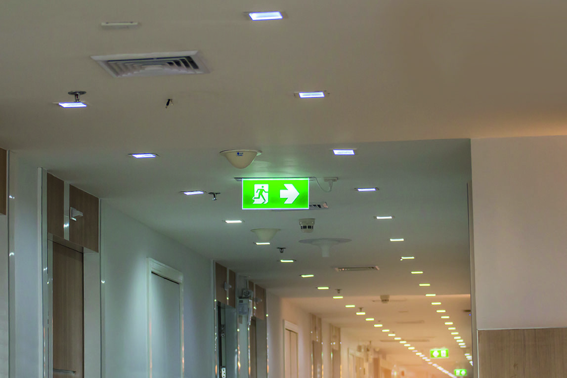 Emergency lighting controlled by DALI that's dependable and robust