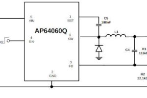 Diodes AP64060Q automotive dc dc