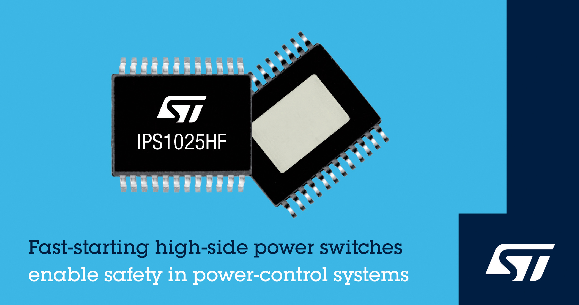 ST introduces faststarting highside power switch