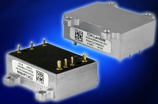 250W 1/16th brick dc-dc converters are tough for vehicles and industry