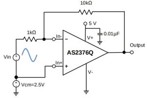 Diodes AS2376Q dual precision automotive opamp