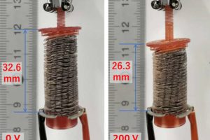 TiTech liquid crystal piezoelectric actuator