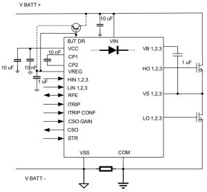 Infineon 6ED2742S01Q dc motor driver