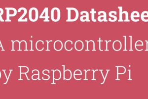 EinW Raspberry Pi RP2040 data sheet