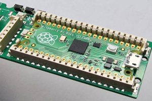 Farnell EDAC Clipzin connector for Raspberry Pi Pico