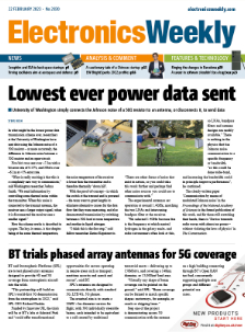 Electronics Weekly: Design, Components, Tech & Business News