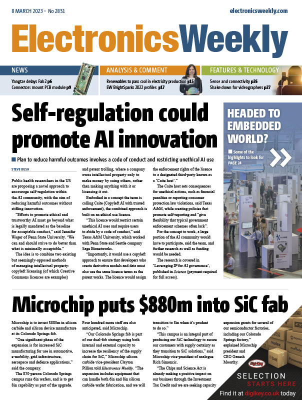 8 March Electronics Weekly