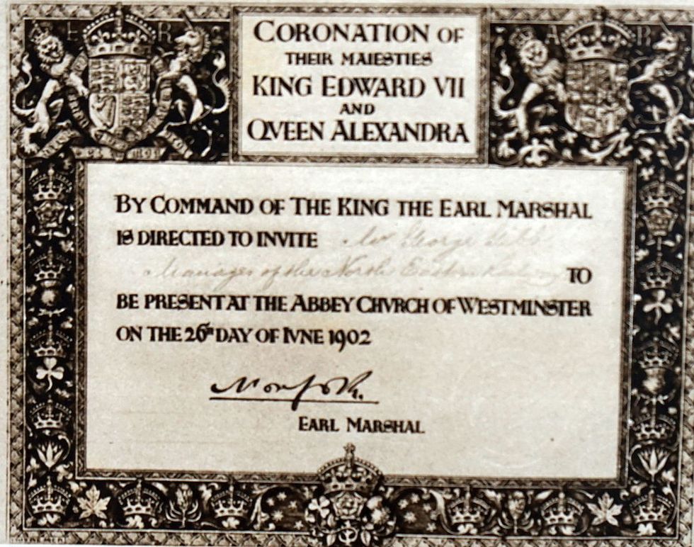 Coronation Invitations