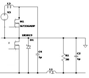 Synchronous Cuk converter with totem pole driver