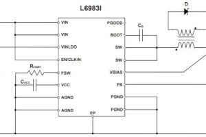 ST L6983I isolated dcdc buck